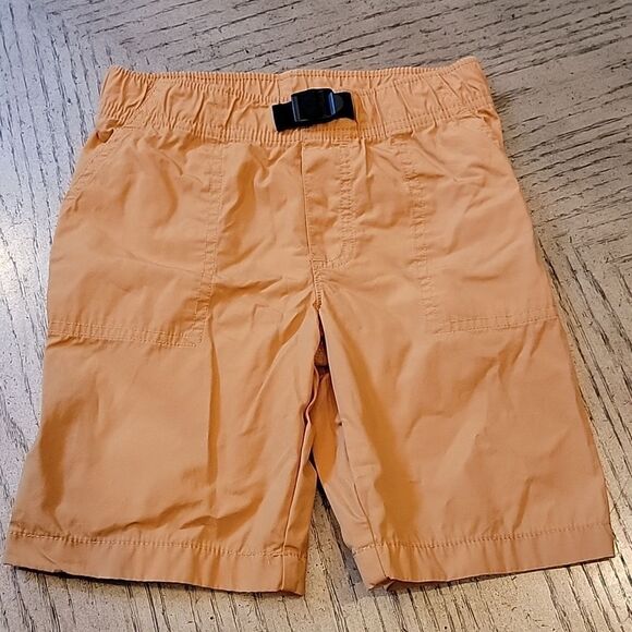 Cargo camp shorts 5T mustard yellow NWOT - Picture 1 of 5